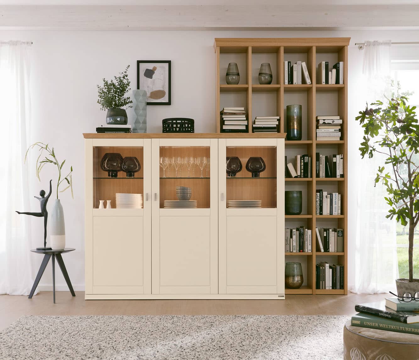 Wohlfühlatmosphäre in der Musterring Wohnwelt - Möbel Homann