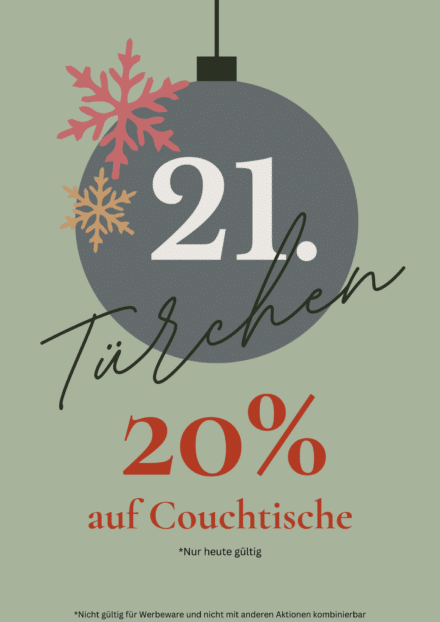 20% auf Couchtische