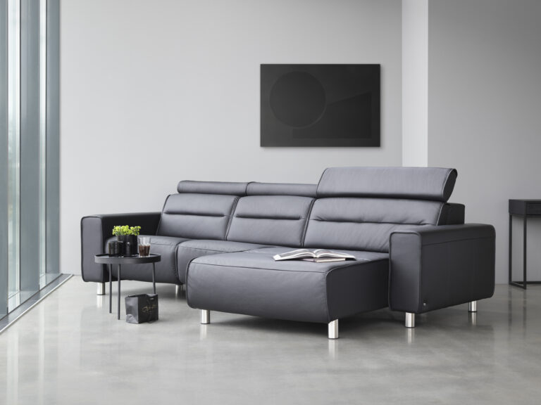 Stressless Emily 2‑Sitzer mit Longseat in Leder Paloma zum Aktionspreis.